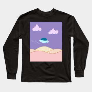 Explore New Alien Worlds UFO Long Sleeve T-Shirt